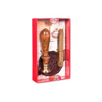 Набор: сургучная печать 25 мм. и свеча из сургуча-0