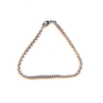 Браслет-цепочка двойного плетения-1