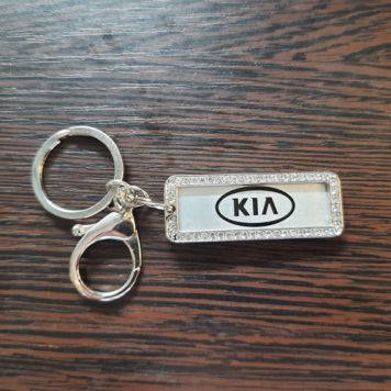 Брелок с номером автомобиля-2