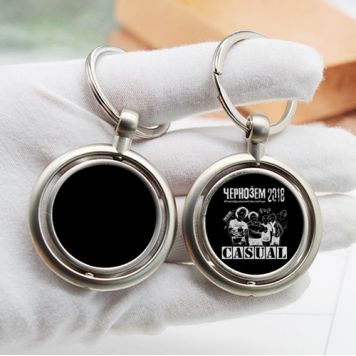 Брелок с вращающим центром и гравировкой-2