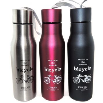 Термобутылка спортивная 500 мл из нержавеющей стали с гравировкой-1