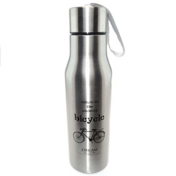 Термобутылка спортивная 500 мл из нержавеющей стали с гравировкой-2